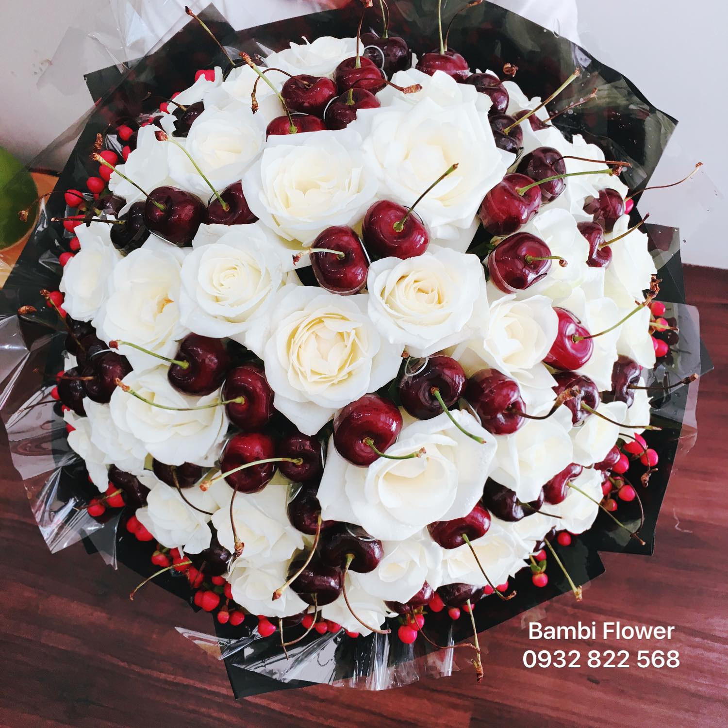Hoa hồng cherry - T01